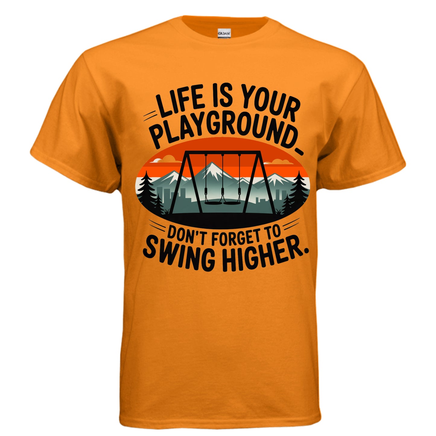 SAFETY ORANGE - FRONT